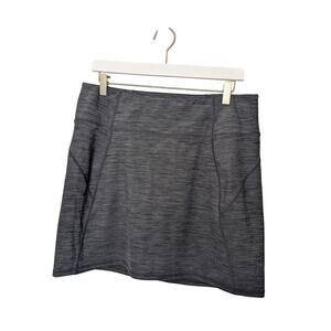 KUHL Skort Athletic Gym Workout Pickleball Tennis Heather Gray Women Size Medium